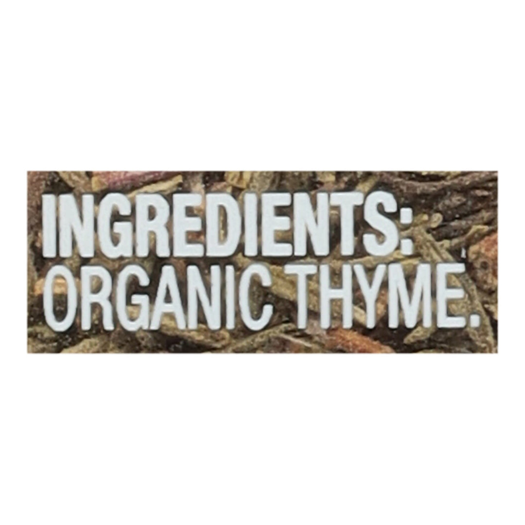 Simply Organic - Thyme Leaf Organic - Case Of 6 - 0.78 Ounces - Maras Green