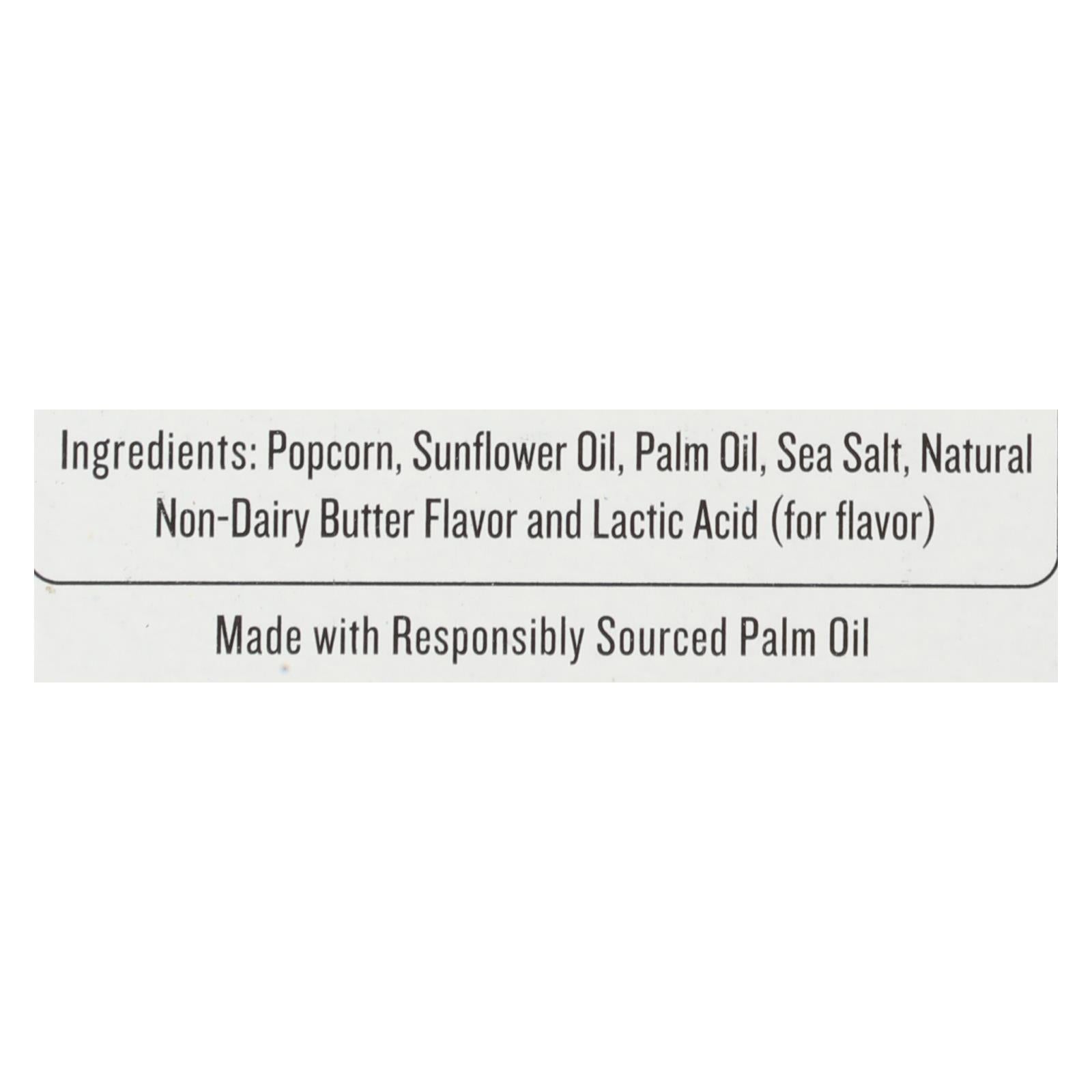 Skinnypop Popcorn - Popcorn Micro Butter - Case Of 6 - 6/2.8 Oz - Maras Green