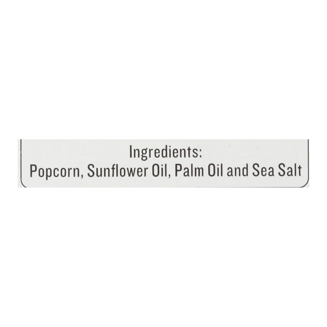 Skinnypop Popcorn - Popcorn Micro Sea Salt 3pk - Case Of 12 - 3/2.8 Oz - Maras Green