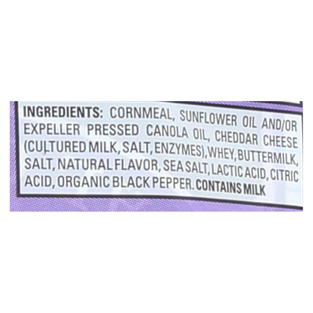 Smart Puffs Real Cheddar Baked Cheese Puffs - Case Of 12 - 6/1 Oz - Maras Green