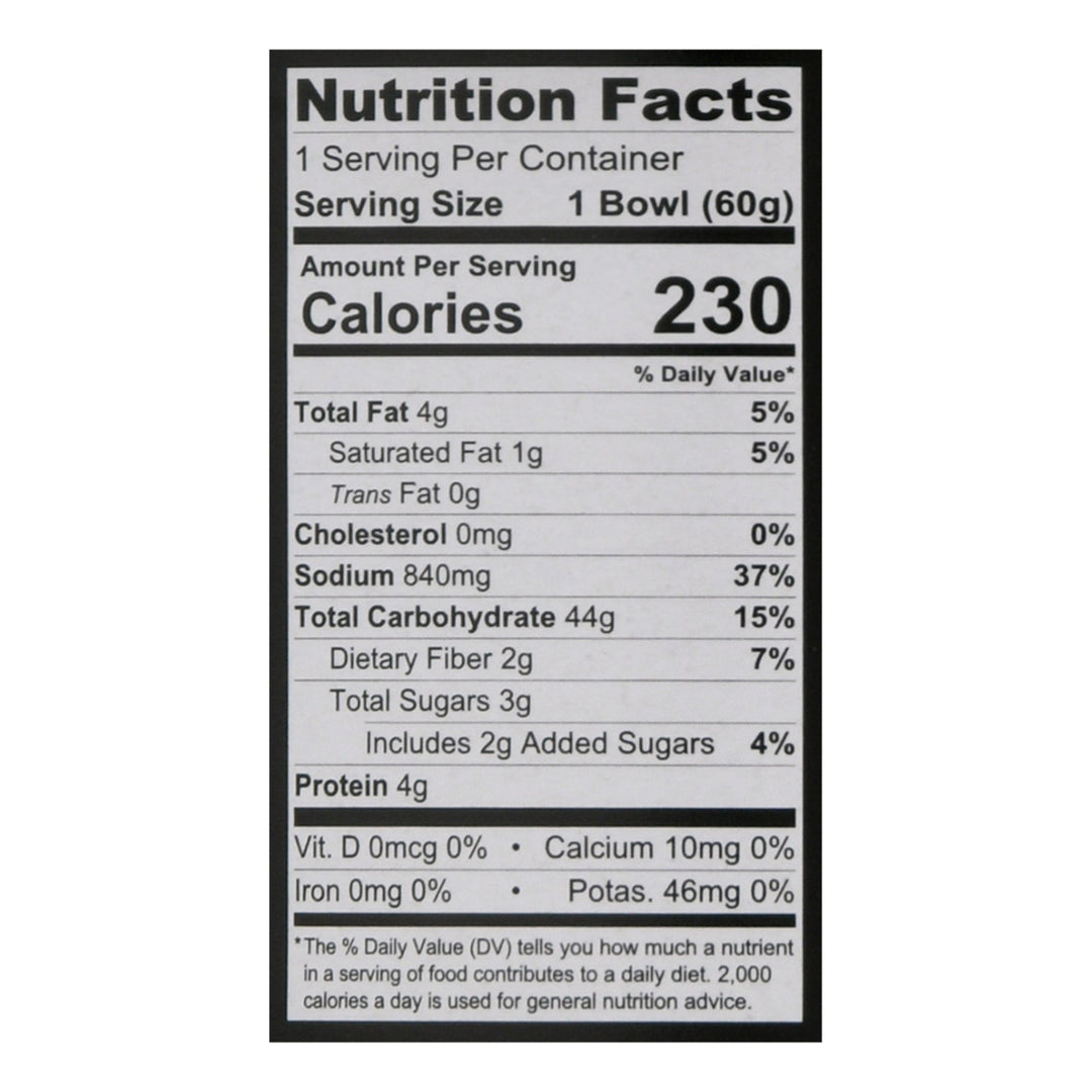 Snapdragon Foods - Bowl Chicken Pho - Case Of 6 - 2.1 Oz - Maras Green