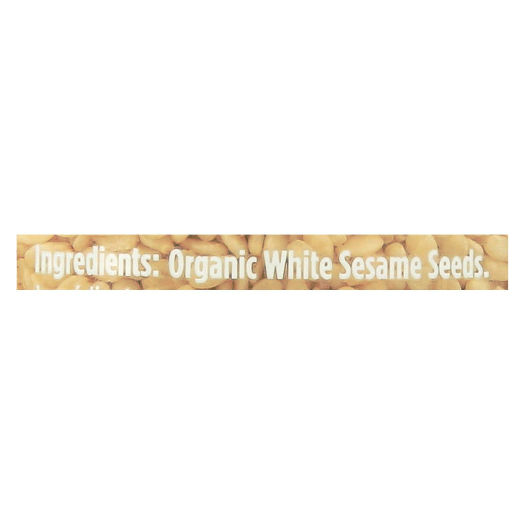 Spicely Organics - Organic Sesame - White - Case Of 3 - 2 Oz. - Maras Green