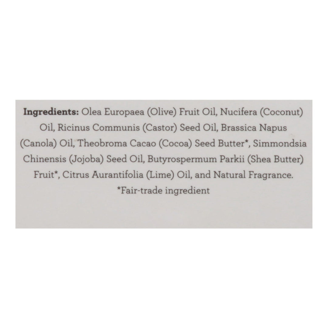 Spinster Sisters Company - Shampoo Bar Coconut Lime - 1 Each - 3 Ounces - Maras Green