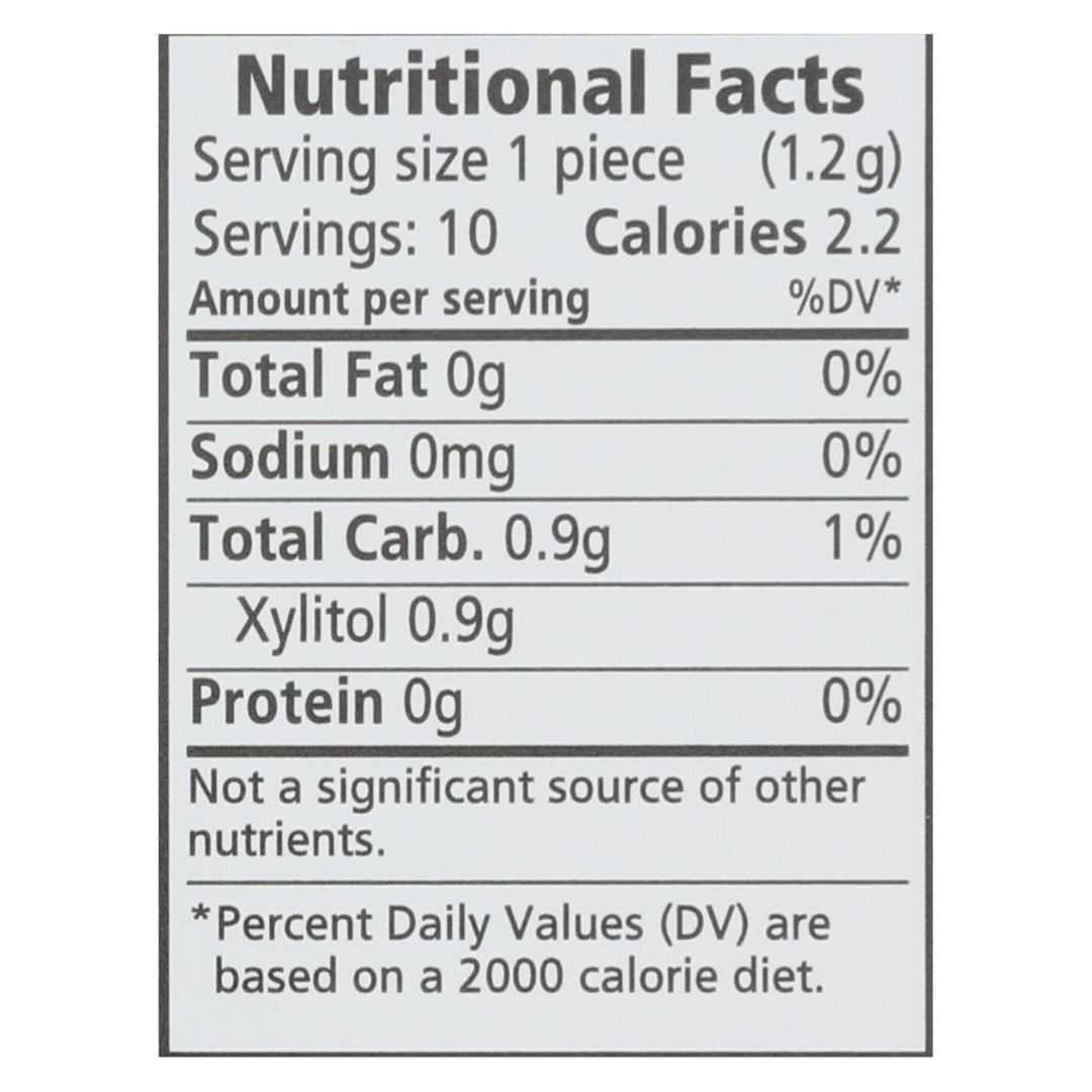 Spry - Chewing Gum Bubble Gum - Case Of 20 - 10 Ct - Maras Green