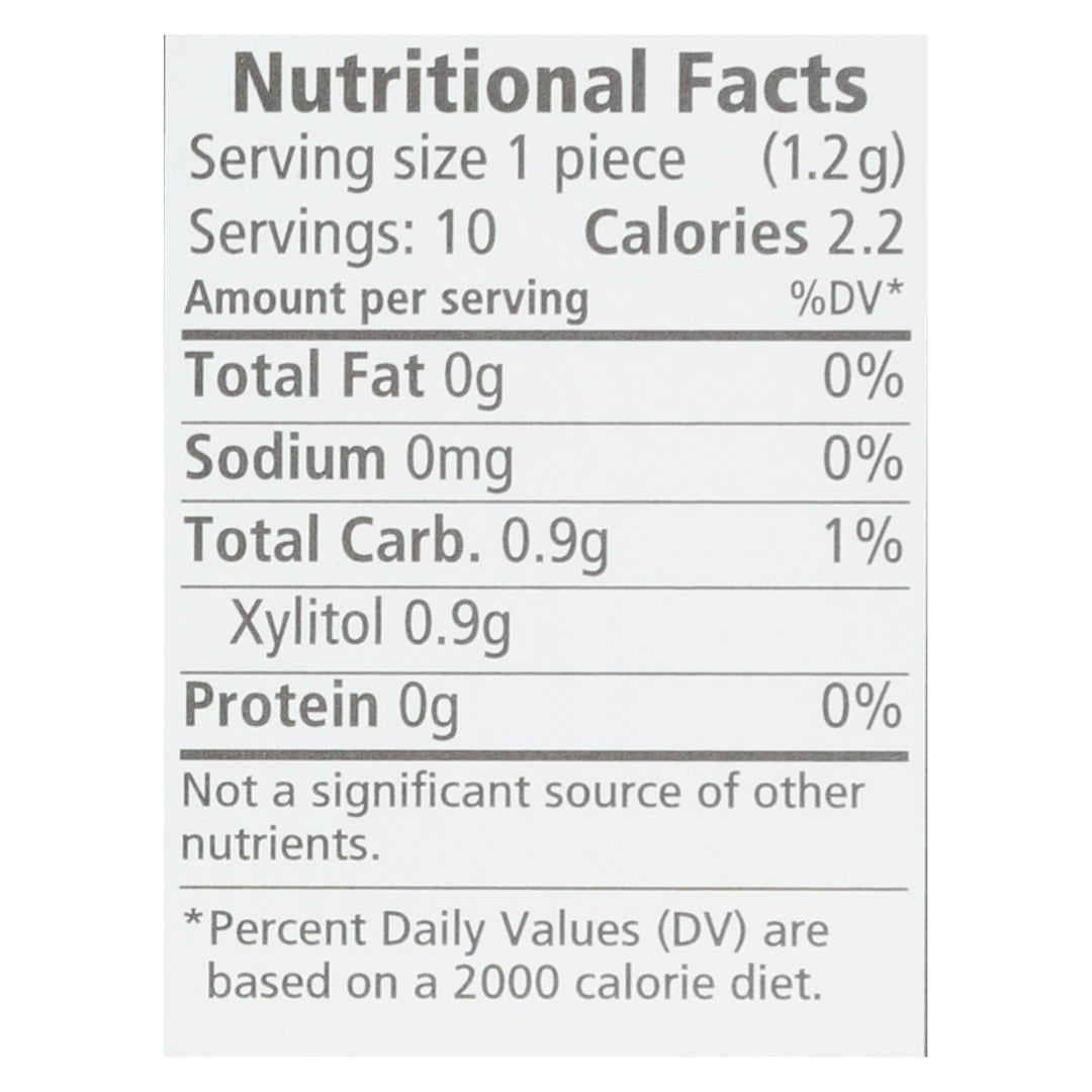 Spry Xylitol Gems - Cinnamon - Case Of 20 - 10 Count - Maras Green