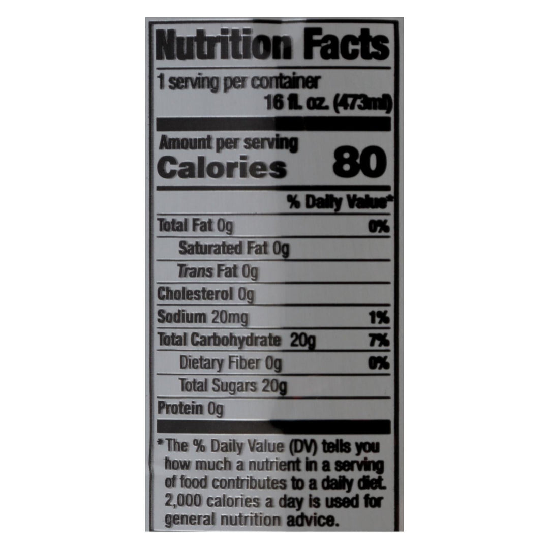 Steaz Lightly Sweetened Green Tea - Peach - Case Of 12 - 16 Fl Oz. - Maras Green