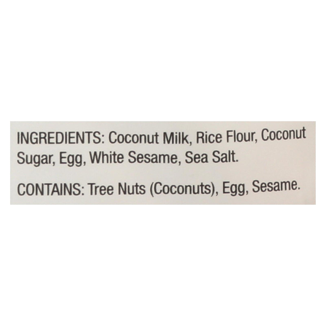 Sun Tropics Coco Rolls Original, Rolled Coconut Wafer - Case Of 12 - 4 Oz - Maras Green