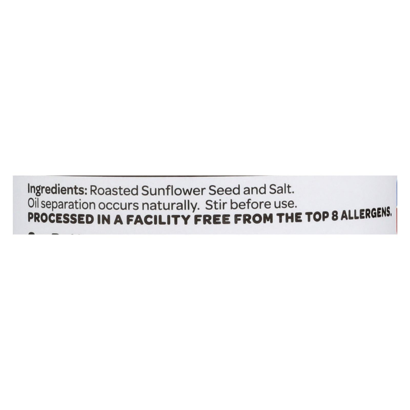 Sunbutter Sunflower Butter - No Sugar Added - Case Of 6 - 16 Oz. - Maras Green