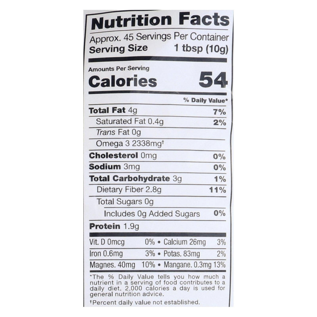 Sunfood - Flax Seeds - 1 Each - 16 Oz - Maras Green