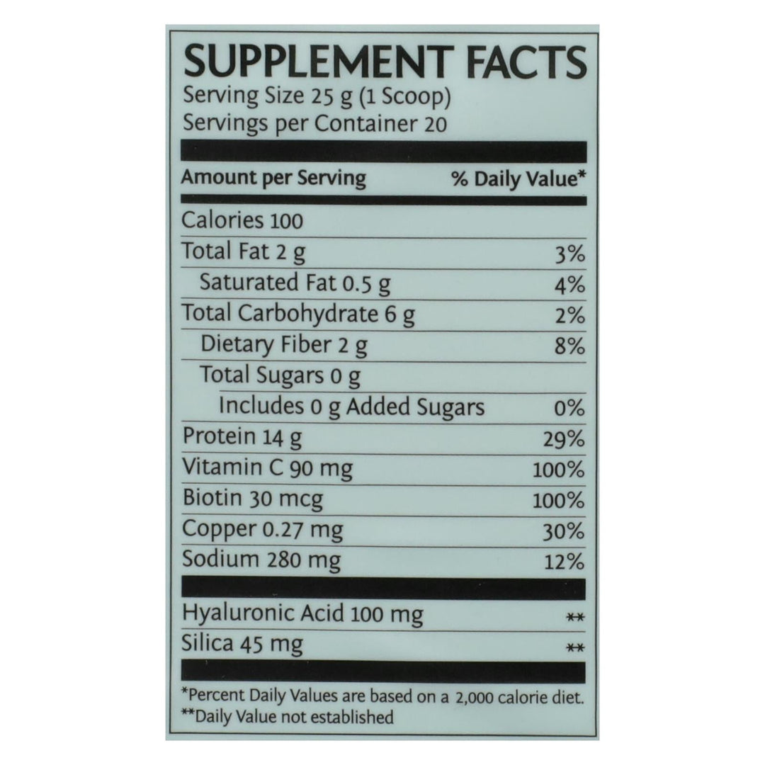 Sunwarrior - Collagen Chocolate - 1 Each - 17.6 Oz - Maras Green