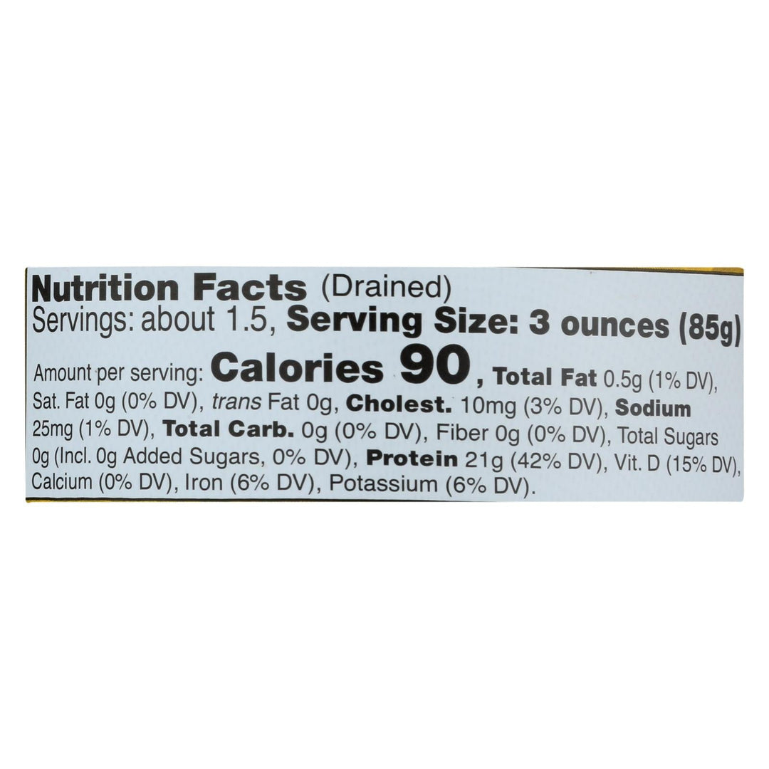 Sustainable Seas Chunk Light Tuna In Water - Case Of 12 - 5 Oz - Maras Green