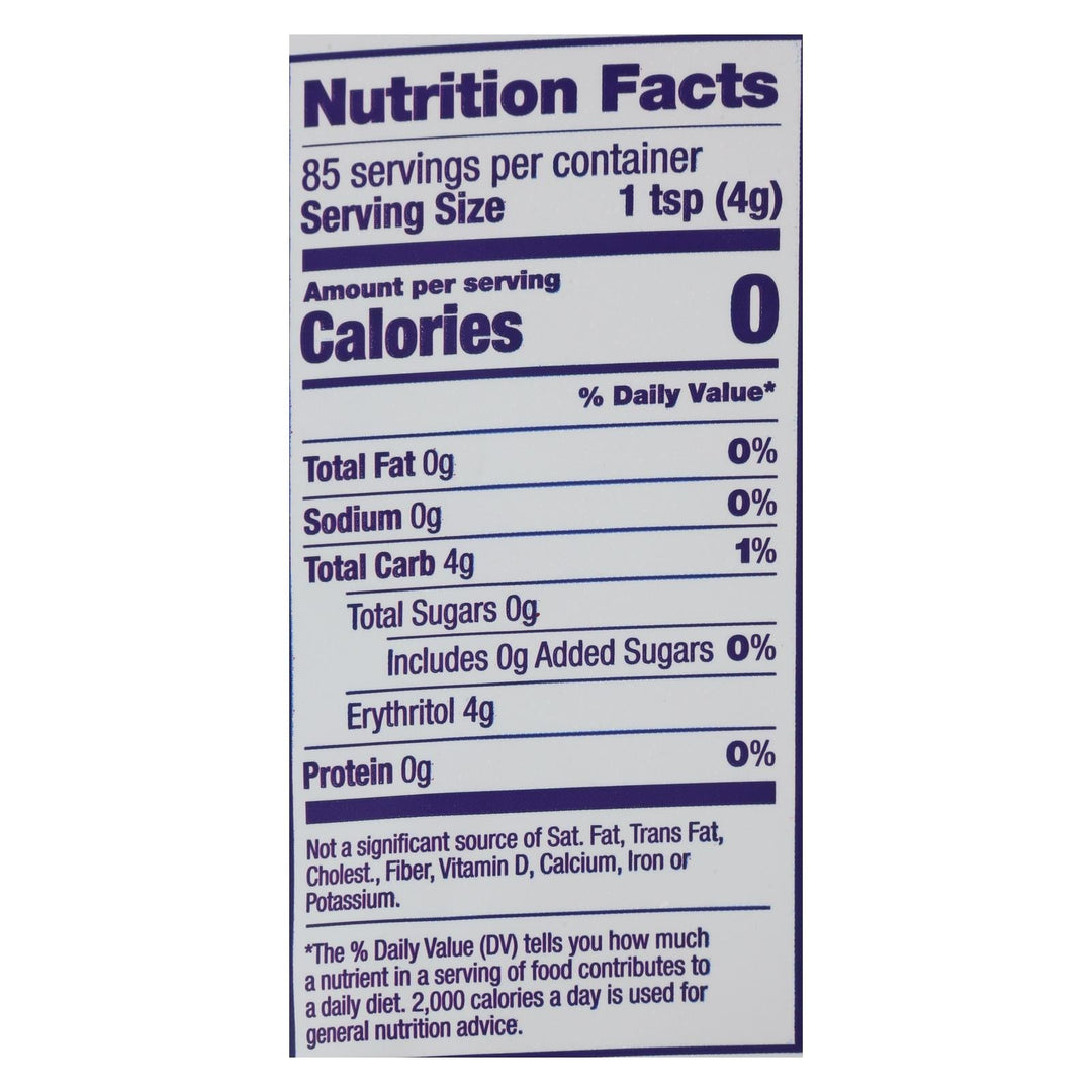 Swerve® The Ultimate Sugar Replacement - Case Of 6 - 12 Oz - Maras Green