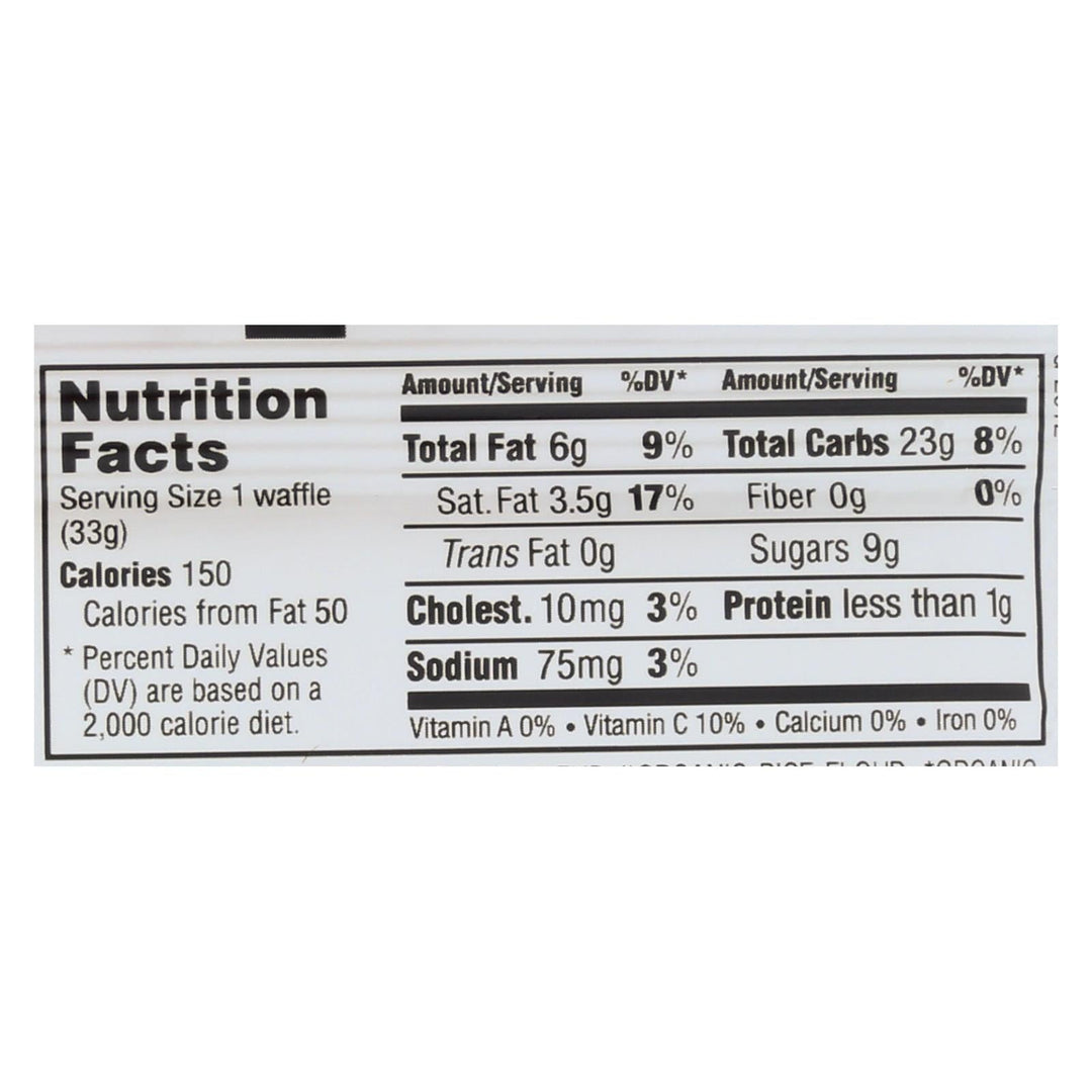 Swoffle Dutch Waffle - French Vanilla - Case Of 16 - 1.16 Oz. - Maras Green