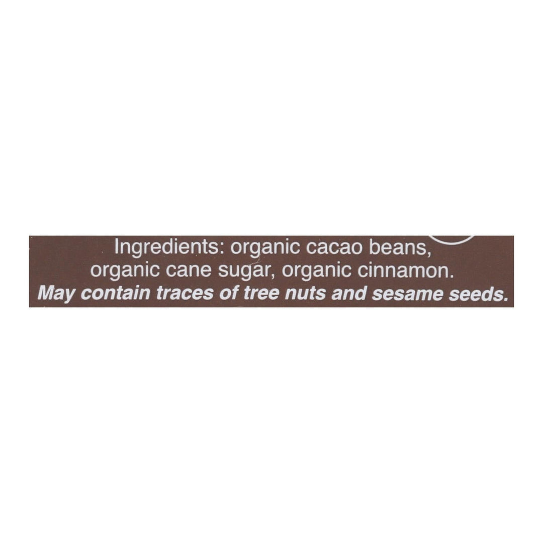 Taza Chocolate Organic Chocolate Mexicano Discs - 50 Percent Dark Chocolate - Cinnamon - 2.7 Oz - Case Of 12 - Maras Green