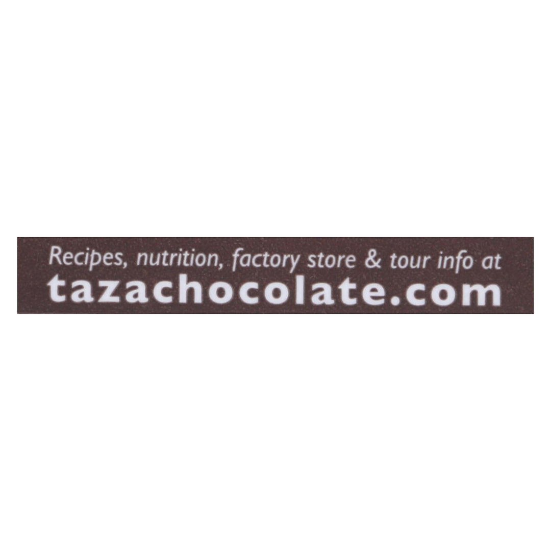 Taza Chocolate Organic Chocolate Mexicano Discs - 55 Percent Dark Chocolate - Coffee - 2.7 Oz - Case Of 12 - Maras Green