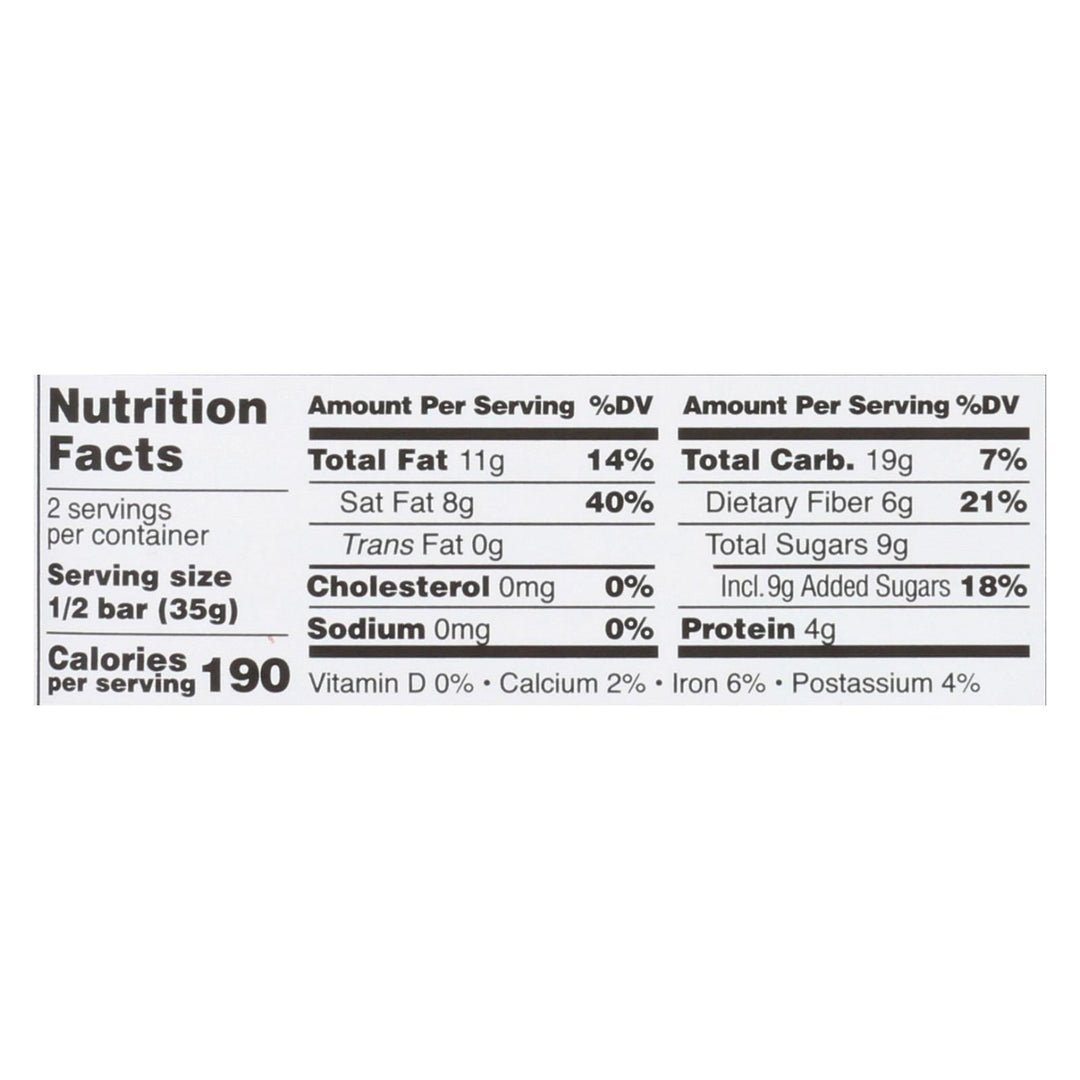 Taza Chocolate Stone Ground Organic Dark Chocolate Bar - Raspberry Crunch - Case Of 10 - 2.5 Oz. - Maras Green