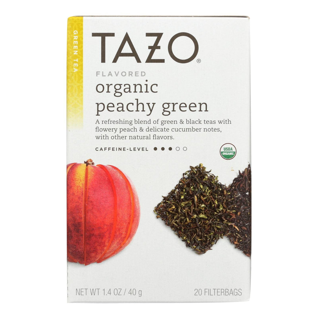 Tazo Tea Organic Green Tea - Case Of 6 - 20 Bag - Maras Green