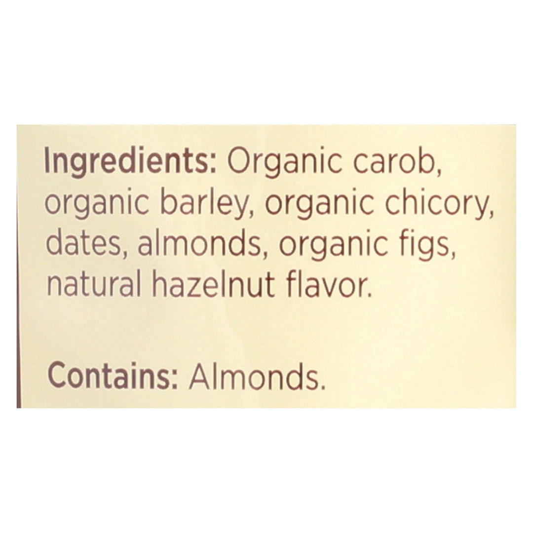 Teeccino Mediterranean Herbal Coffee Hazelnut - 11 Oz - Case Of 6 - Maras Green