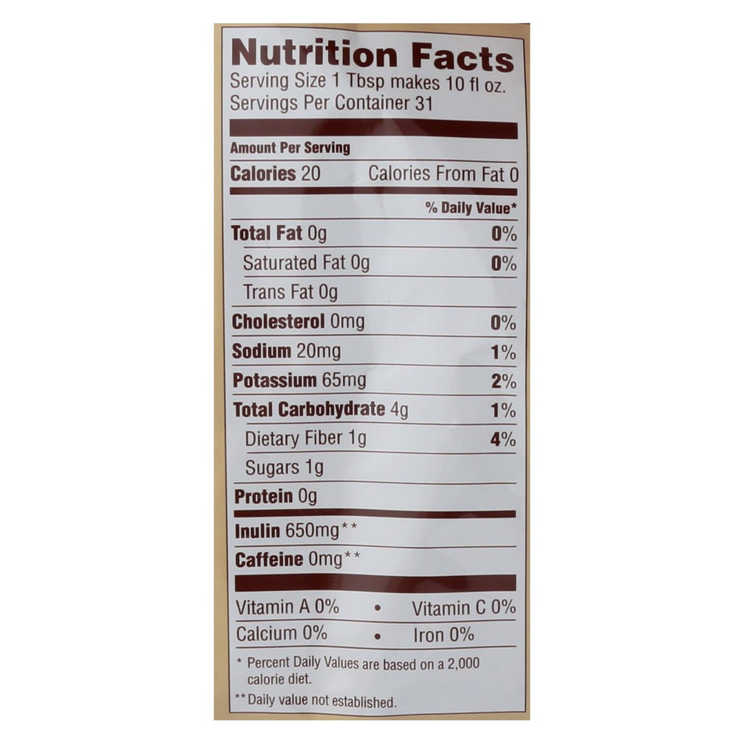 Teeccino Mediterranean Herbal Coffee Vanilla Nut - 11 Oz - Case Of 6 - Maras Green