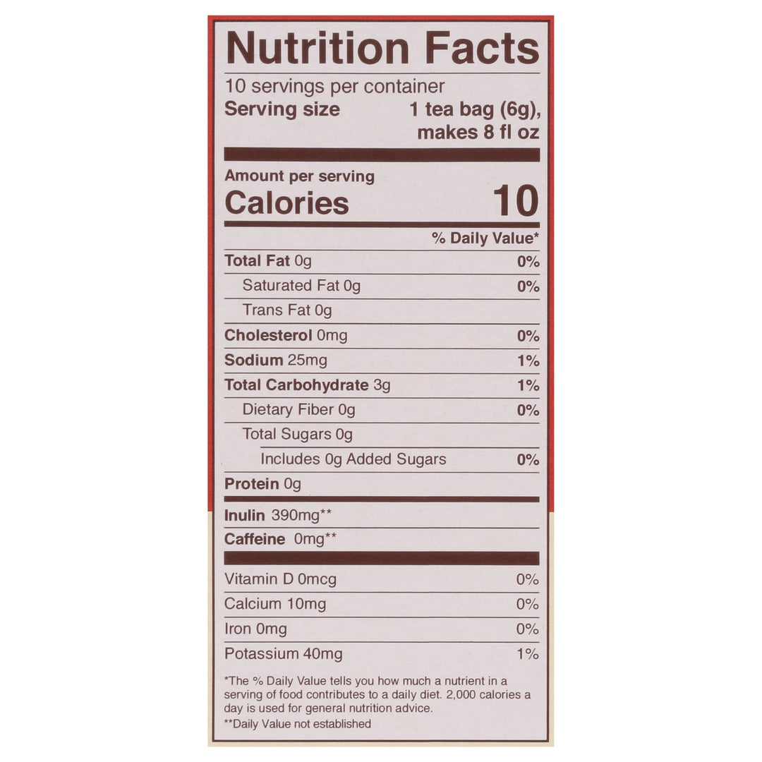 Teeccino - Mush Tea Chga Ashwgan - Case Of 6 - 10 Bag - Maras Green