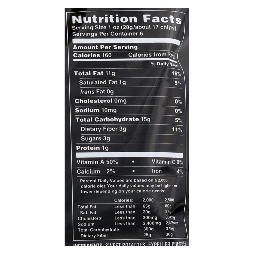 Terra Chips - Chip Sweet Potato Plain - Case Of 12 - 5 Ounces - Maras Green