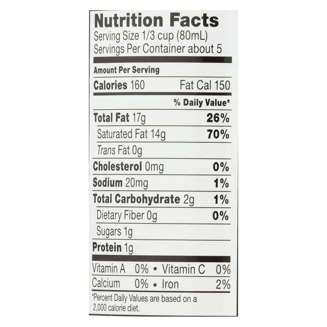 Thai Kitchen Coconut Cream - Case Of 6 - 13.66 Oz. - Maras Green