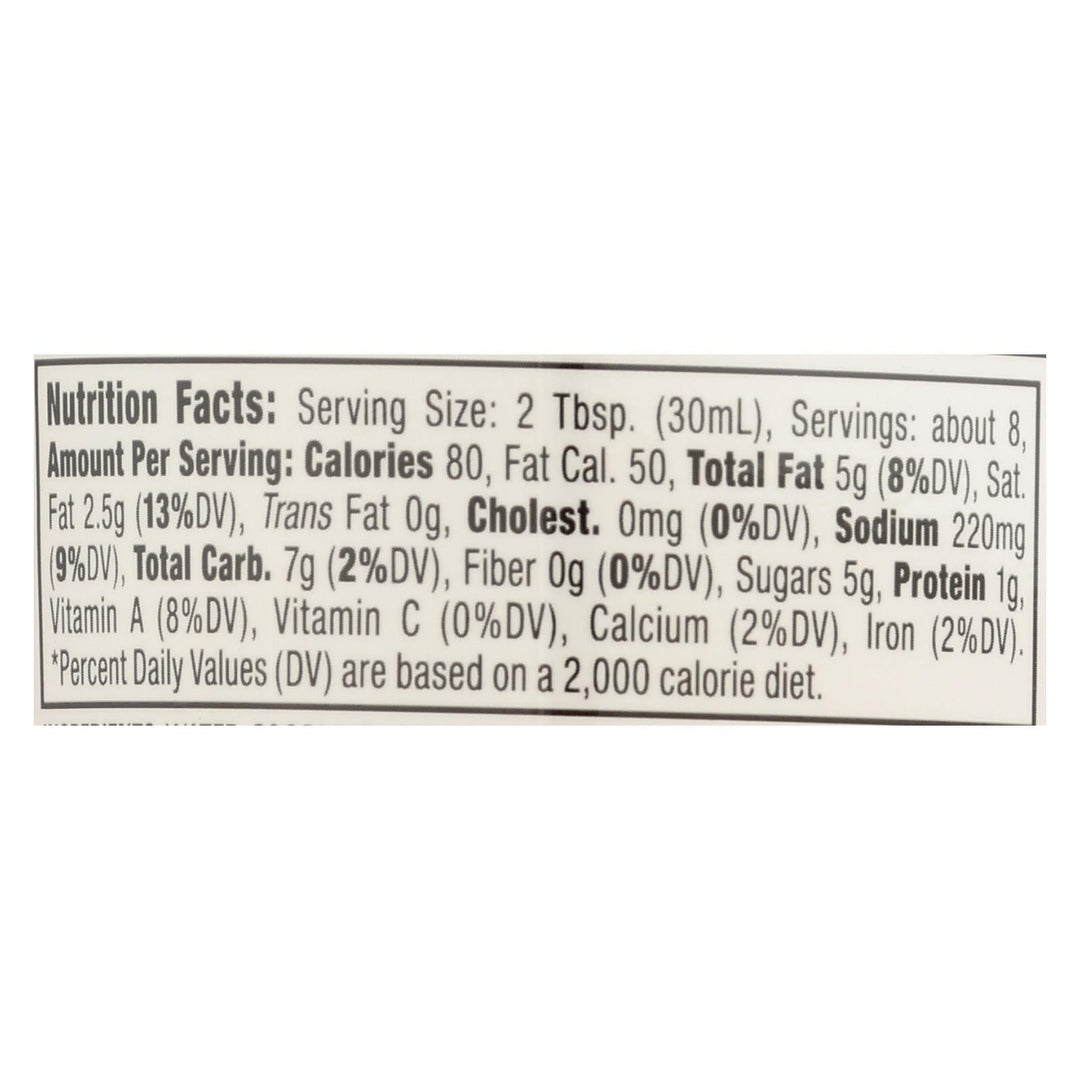 Thai Kitchen Peanut Satay Sauce - Case Of 12 - 8 Fl Oz. - Maras Green