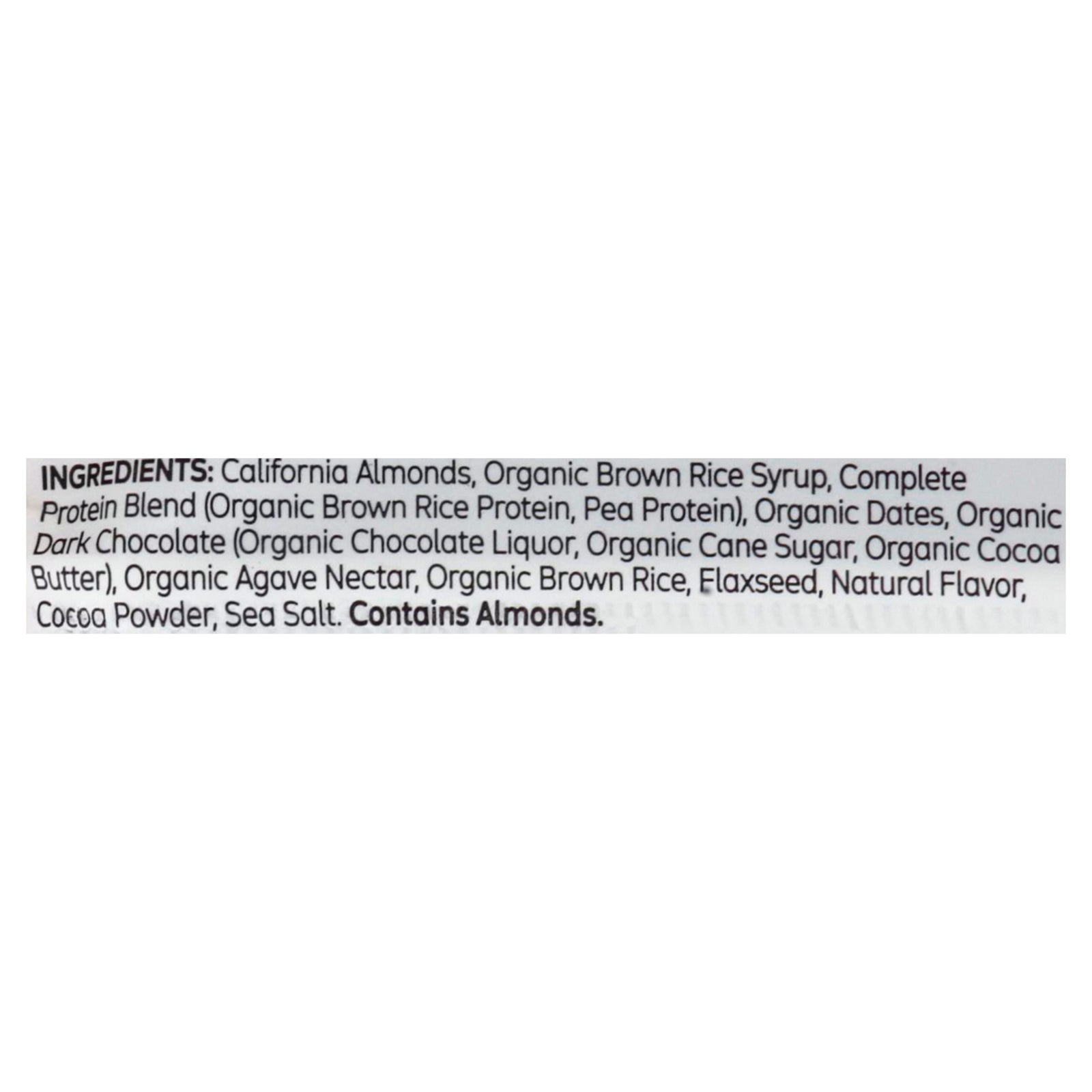 The Gfb - Bar Dark Chocolate Almnd Gluten Free - Case Of 12 - 2.05 Oz - Maras Green