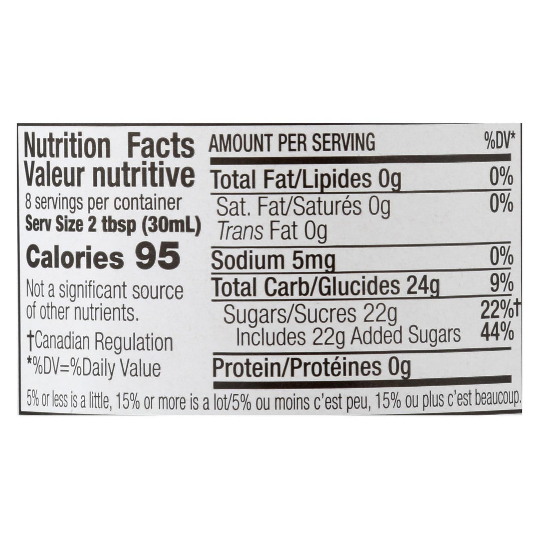 The Ginger People Organic Ginger Syrup - Case Of 12 - 8 Fz - Maras Green