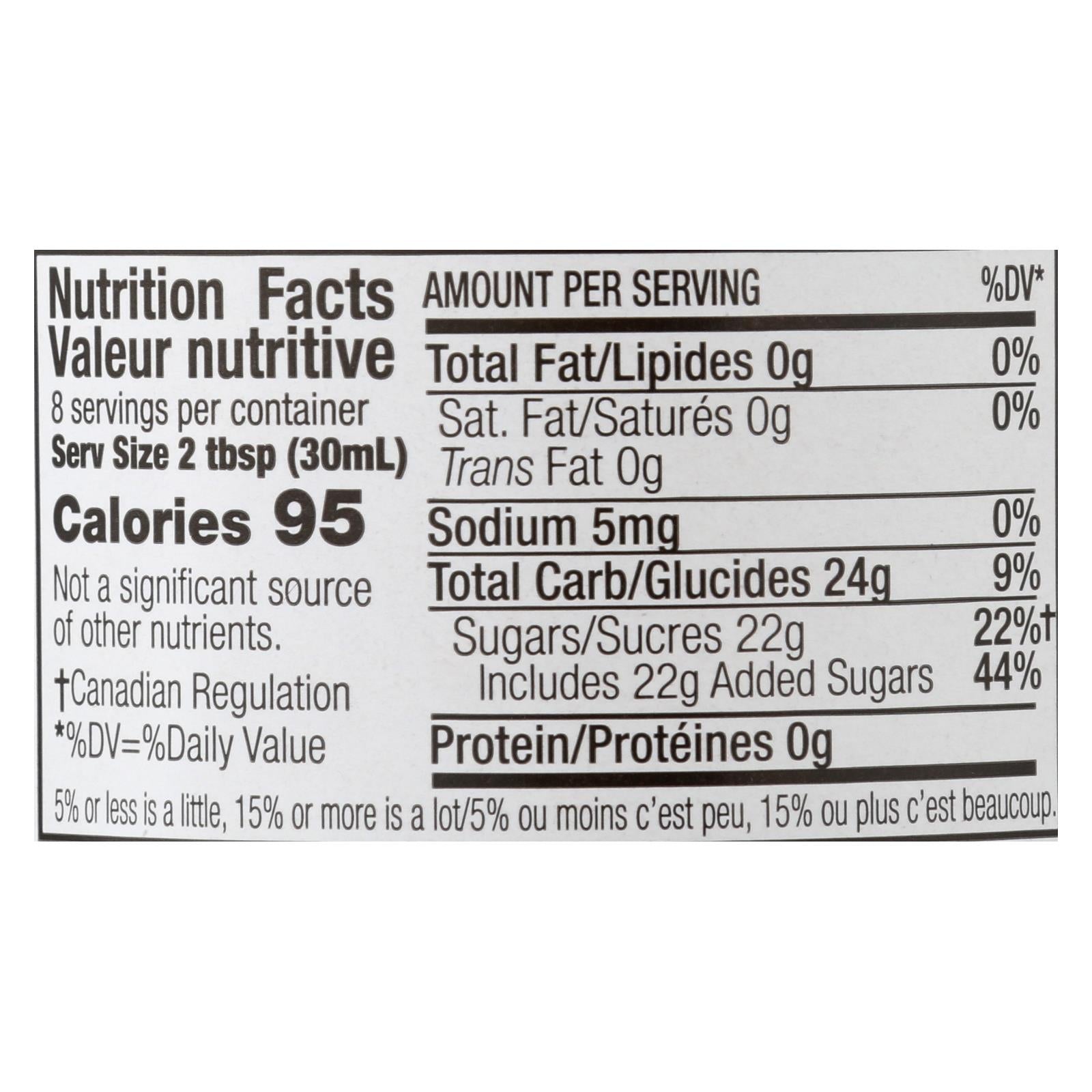 The Ginger People Organic Ginger Syrup - Case Of 12 - 8 Fz - Maras Green