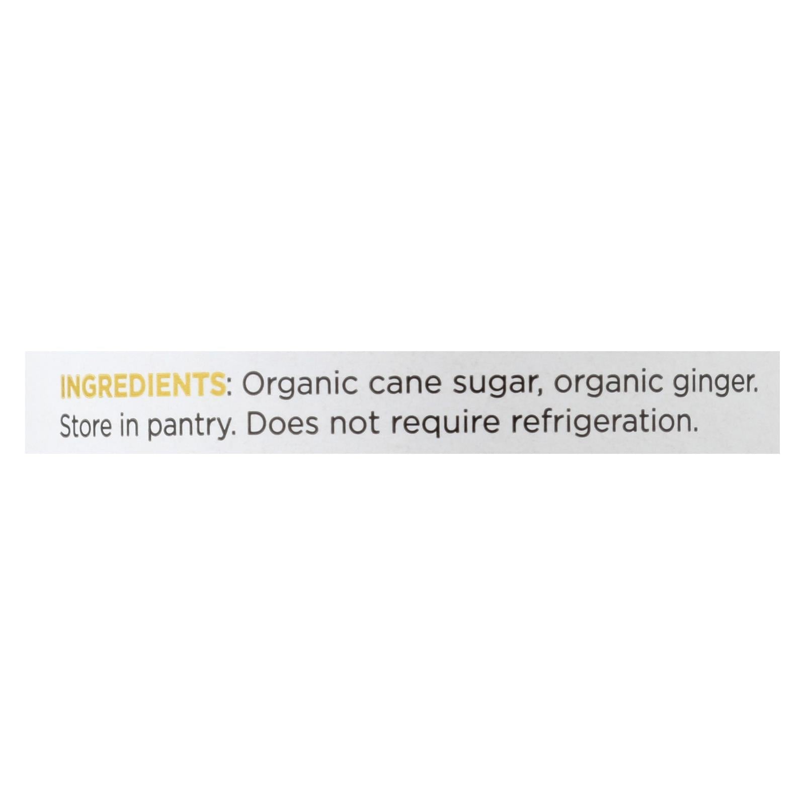 The Ginger People Organic Ginger Syrup - Case Of 12 - 8 Fz - Maras Green