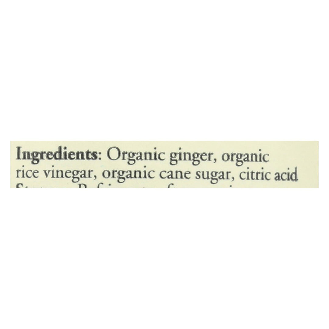 The Ginger People Organic Minced - Case Of 12 - 6.7 Oz. - Maras Green