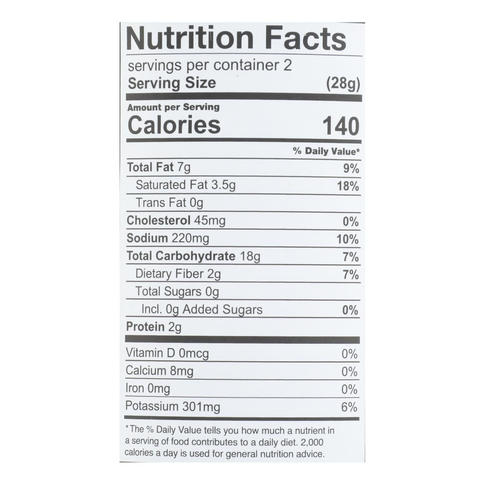 The Good Crisp Company Potato Crisps - Sour Cream And Onion - Case Of 12 - 1.6 Oz - Maras Green