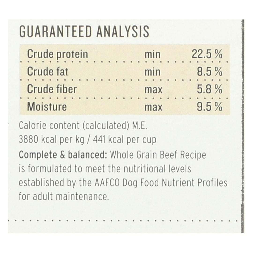 The Honest Kitchen - Dog Food - Whole Grain Beef Recipe - Case Of 6 - 2 Lb. - Maras Green