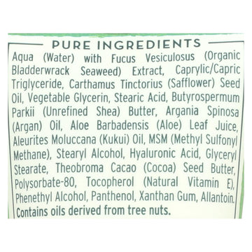 The Seaweed Bath Co Body Cream - Unscented - Case Of 8 - 1.5 Oz - Maras Green