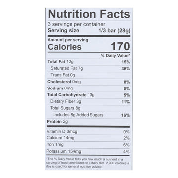 Theo Chocolate Organic Chocolate Bar - Classic - Dark Chocolate - 70 Percent Cacao - Coconut - 3 Oz Bars - Case Of 12 - Maras Green