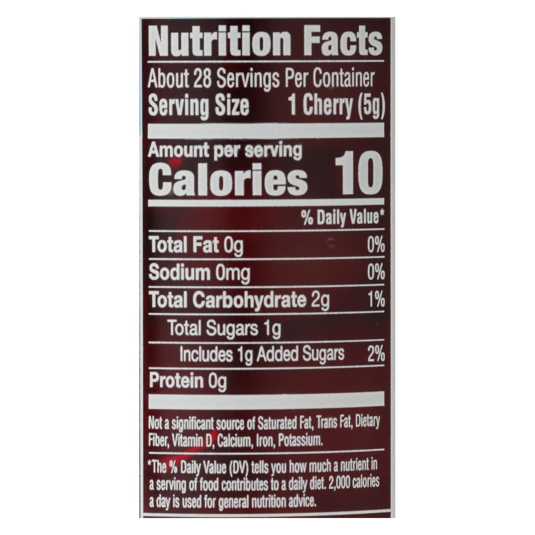 Tillen Farms - Cherries Maraschino - Case Of 6 - 13.5 Oz - Maras Green