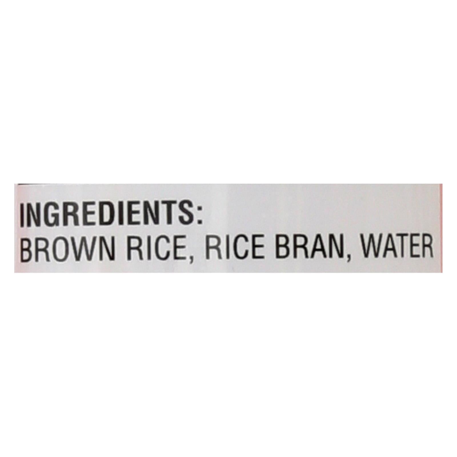 Tinkyada Brown Rice Pasta - Fettuccini - Case Of 12 - 14 Oz - Maras Green