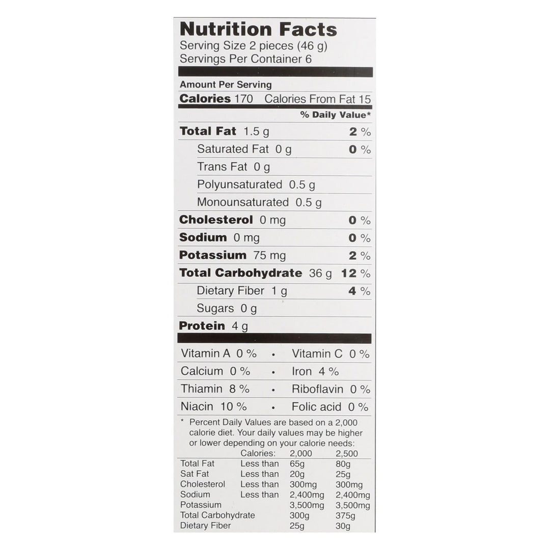 Tinkyada Brown Rice Pasta - Lasagna - Case Of 12 - 10 Oz - Maras Green