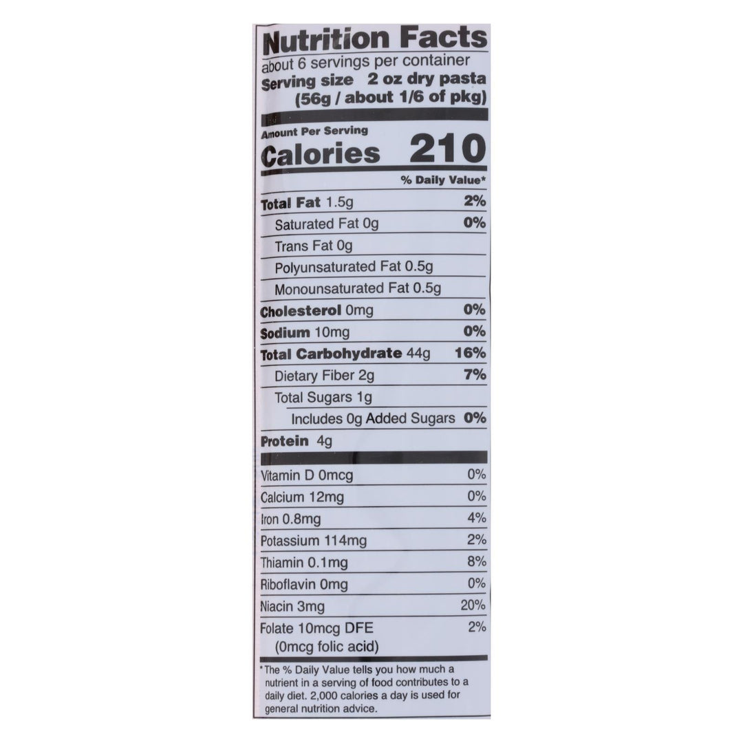 Tinkyada Brown Rice Pasta - Spaghetti Spanish - Case Of 12 - 12 Oz - Maras Green