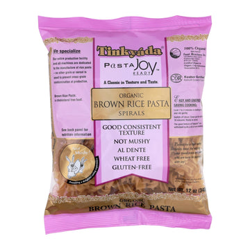 Tinkyada Brown Rice Pasta - Spiral - Case Of 12 - 12 Oz - Maras Green