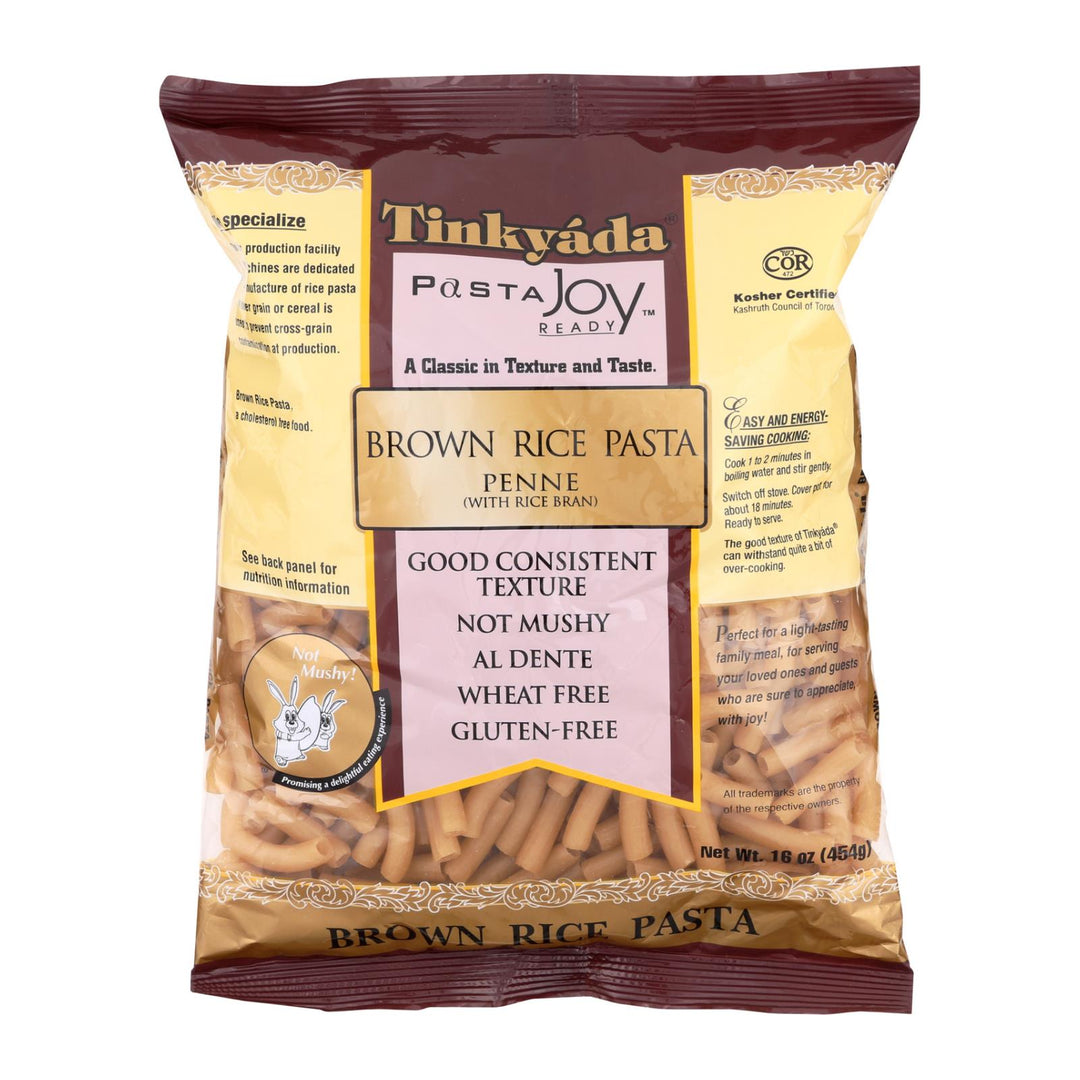 Tinkyada Brown Rice Penne - Case Of 12 - 16 Oz - Maras Green