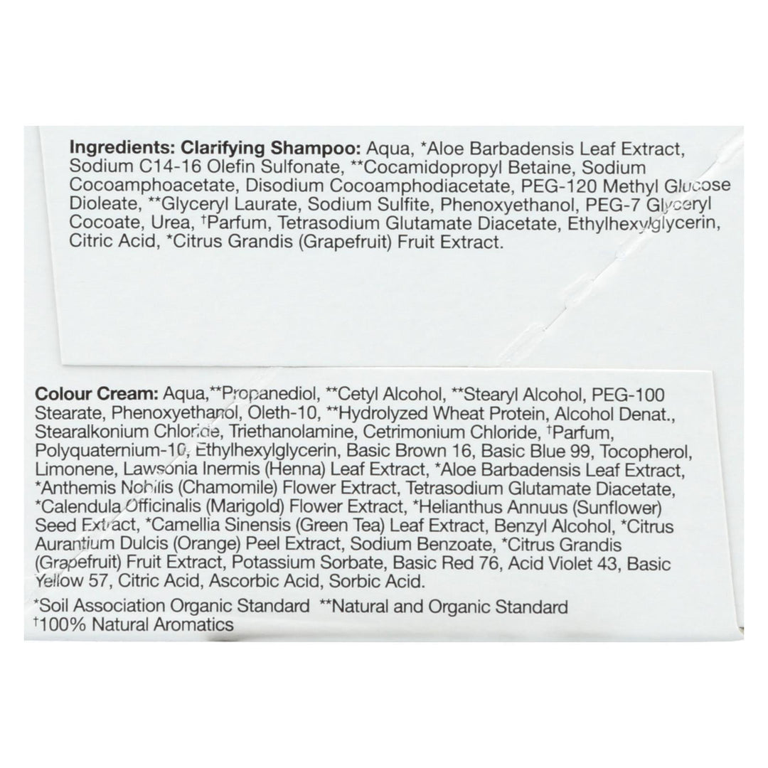 Tints Of Nature - Henna Cream Light Brown - 2.46 Fz - Maras Green