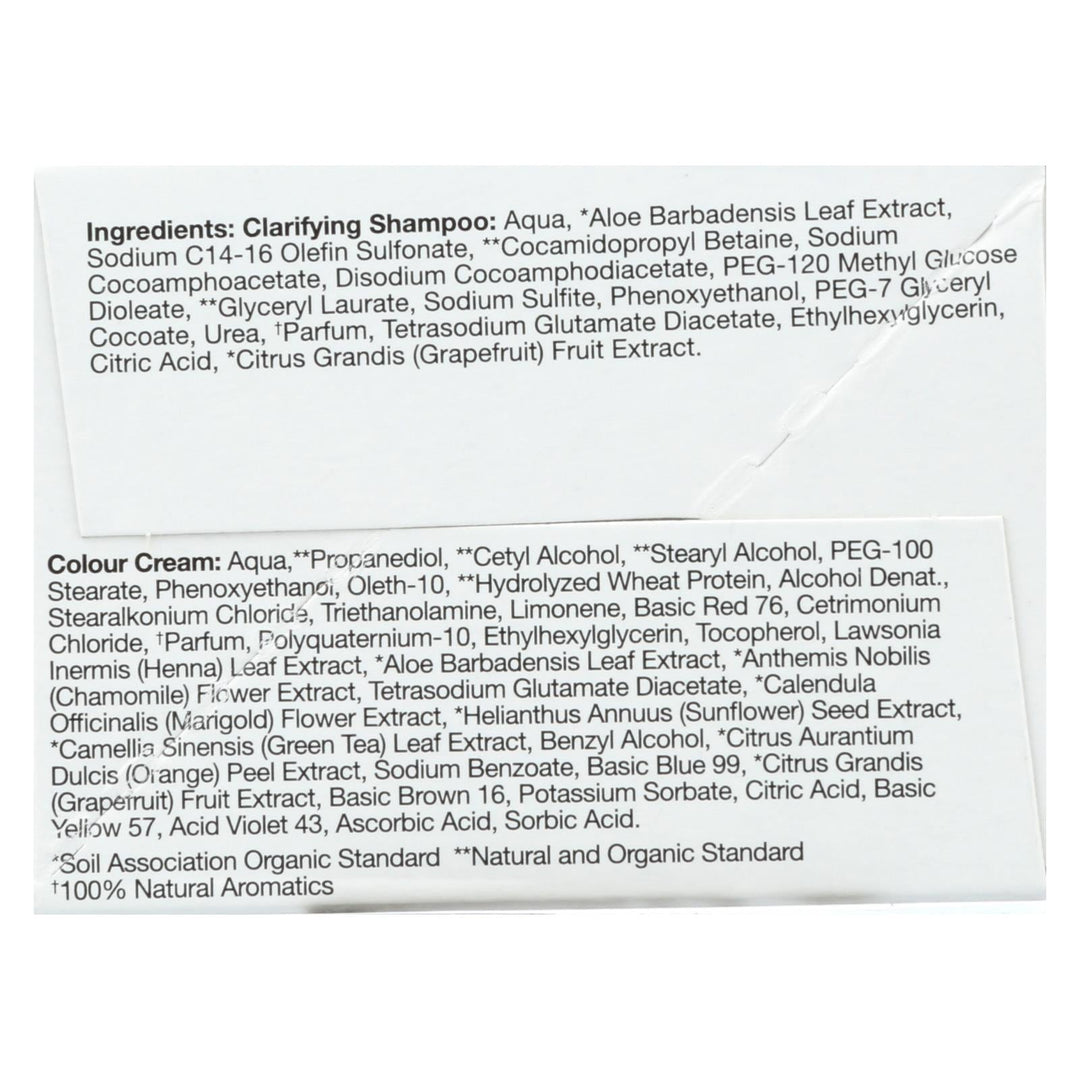 Tints Of Nature - Henna Cream Red - 2.46 Fz - Maras Green