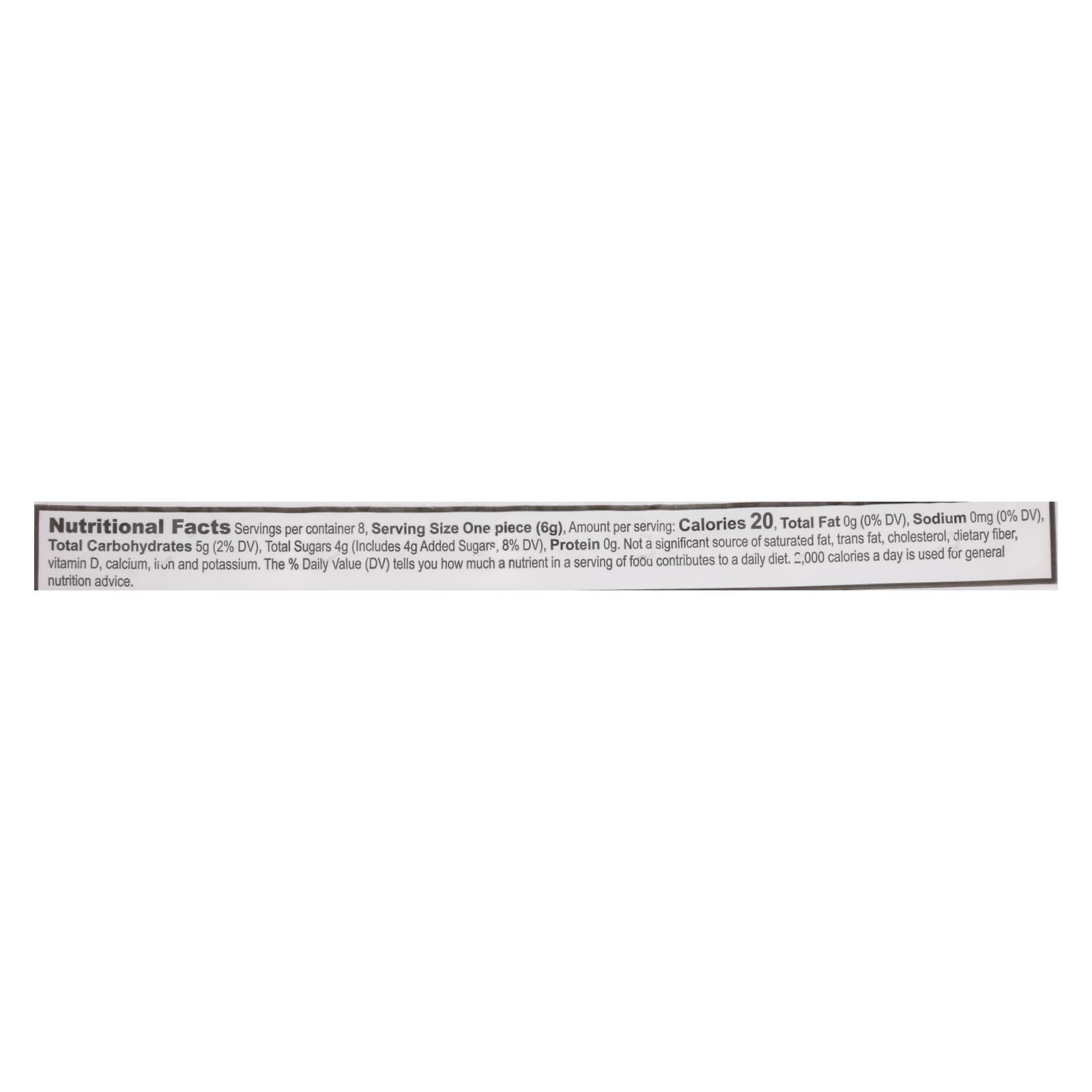 Tree Hugger Gumballs - Fantastic Fruit - 8 Count Tubes - 1.6 Oz - Case Of 12 - Maras Green