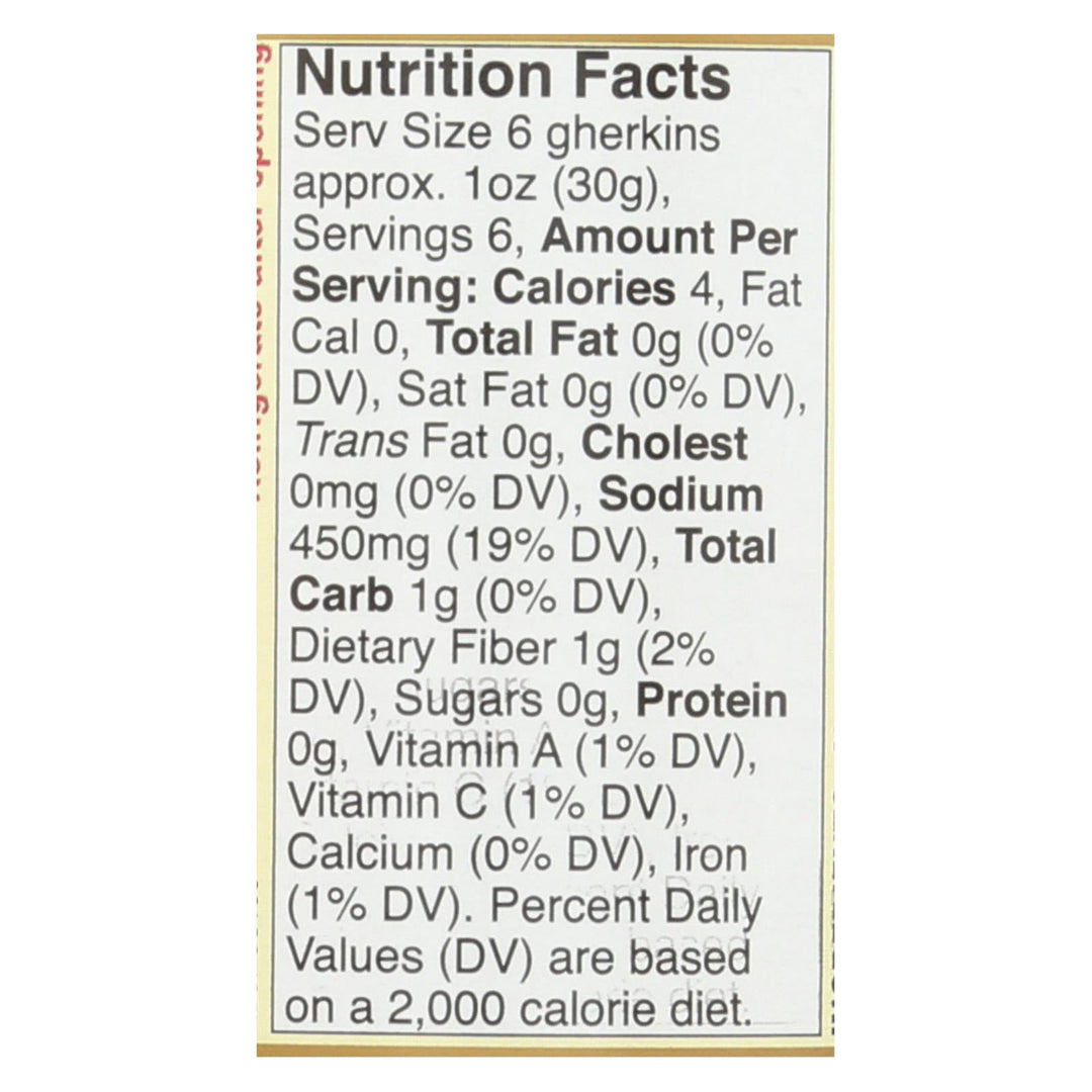 Trois Petits Cochons - Cornichons - Case Of 12 - 12.4 Ounces - Maras Green