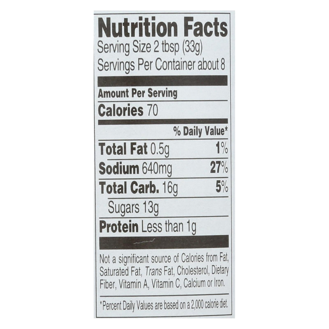 Ty Ling Hoisin Sauce - Case Of 12 - 9 Fz - Maras Green