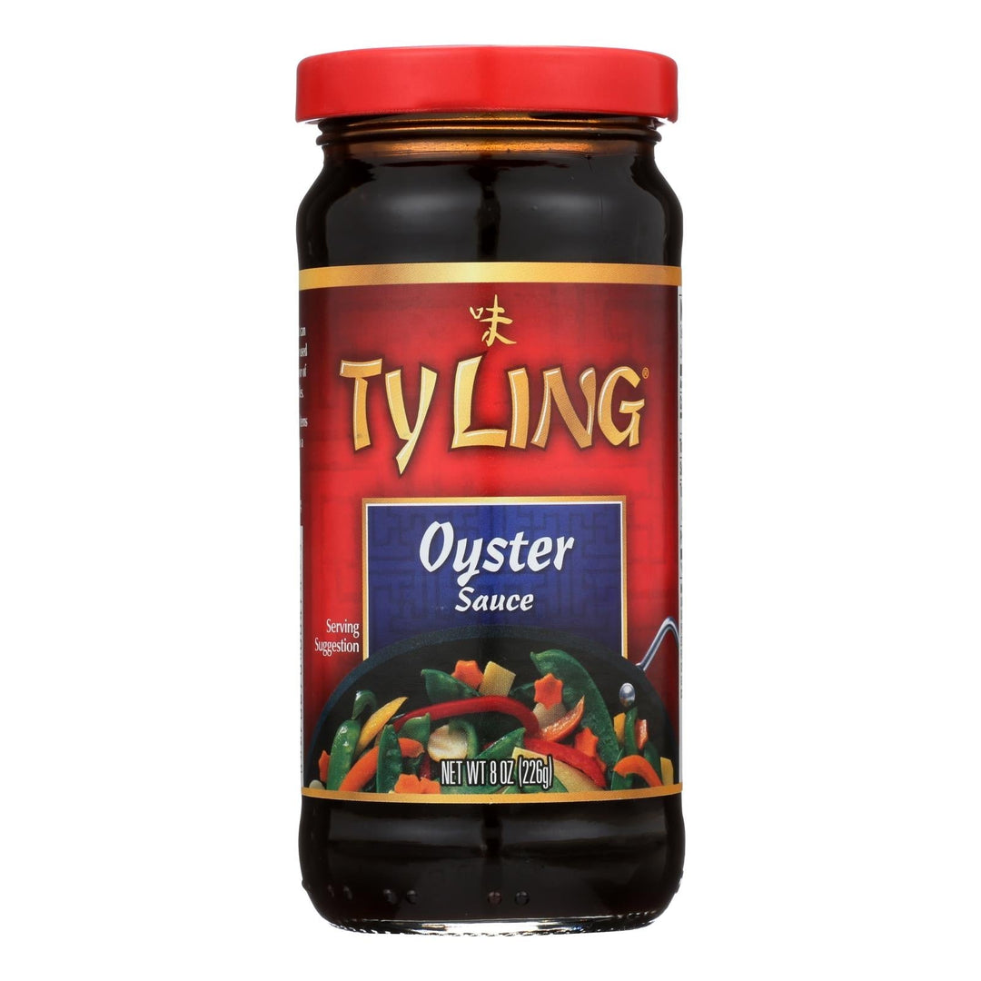 Ty Ling Oyster Sauce - Case Of 12 - 8 Oz - Maras Green