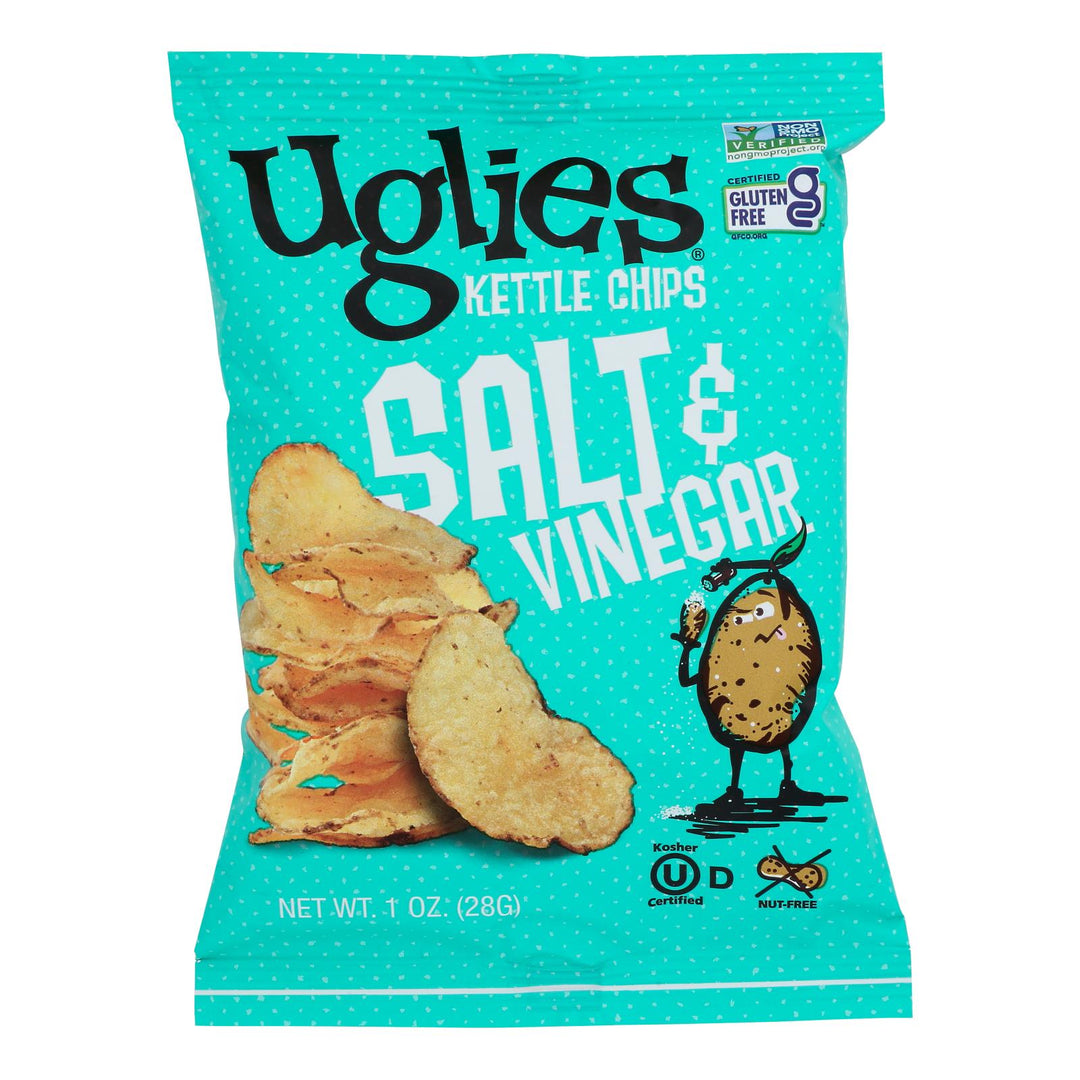 Uglies - Potato Chips Salt Vinegar - Case Of 32 - 1 Oz - Maras Green