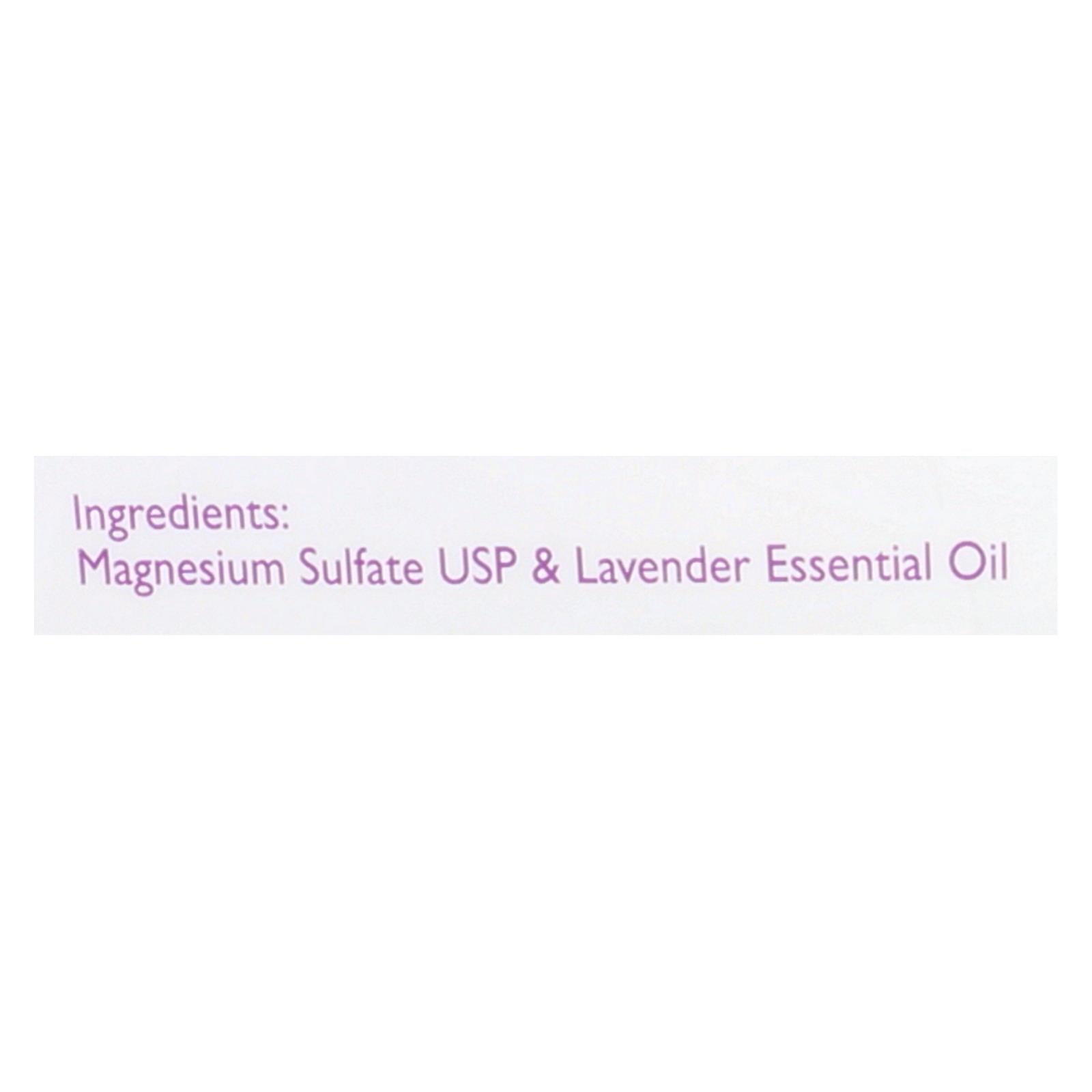 Ultra Epsom - Epson Salt Lavender - 1 Each - 5 Lb - Maras Green